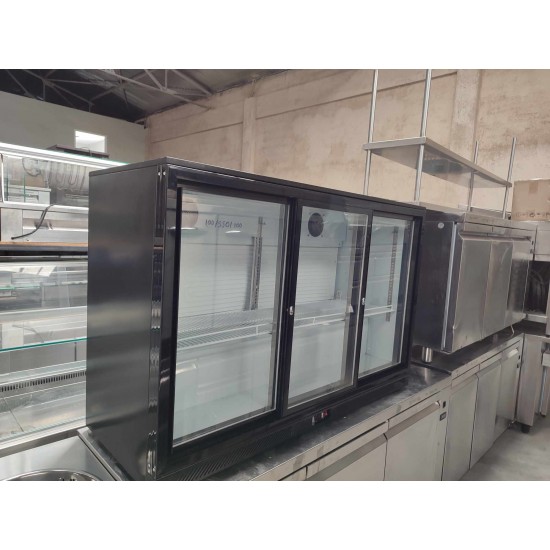 Μεταχειρισμένο Τριπλό Back Bar 133X50X90 Μεταχειρισμένο Τριπλό Back Bar 133X50X90