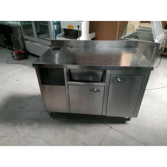 Μεταχειρισμένο ερμάριο με αμπάρι και παγοαποθήκη 130Χ70Χ86