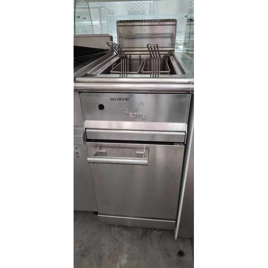 Μεταχειρισμένη Φριτέζα Αερίου Μονή  JEMI 40Χ100Χ90